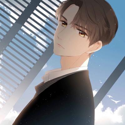 2019微信情侣头像动漫一男一女 你是全世